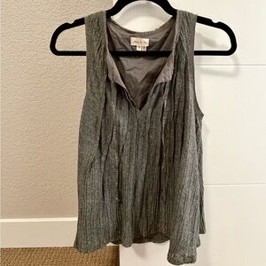 Meadow Rue Charcoal Sleeveless Tank Top